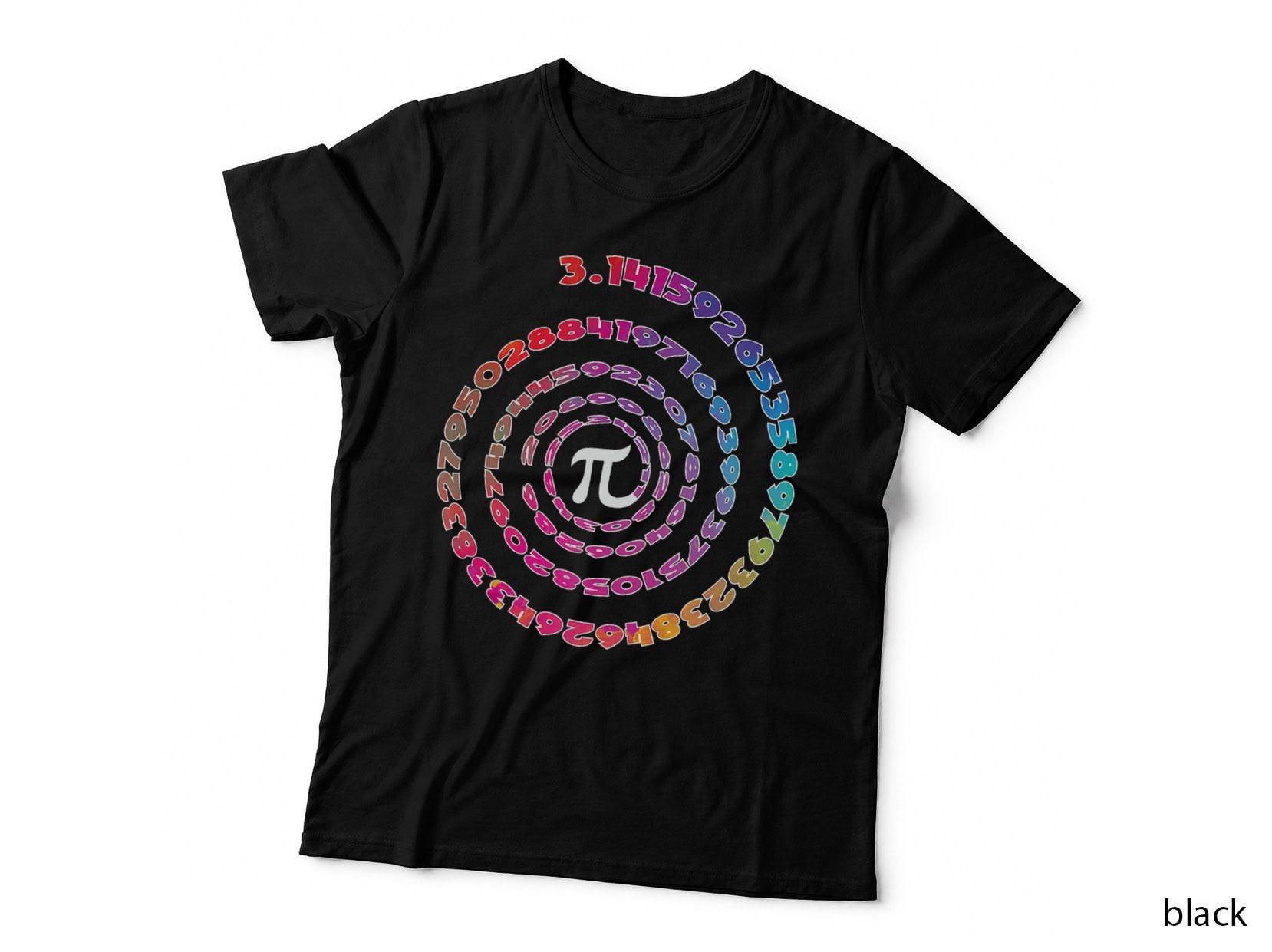 Funny Nerdy Geeky Math Pictograph Pi Day Spiral Science, Funny Meme T-Shirt