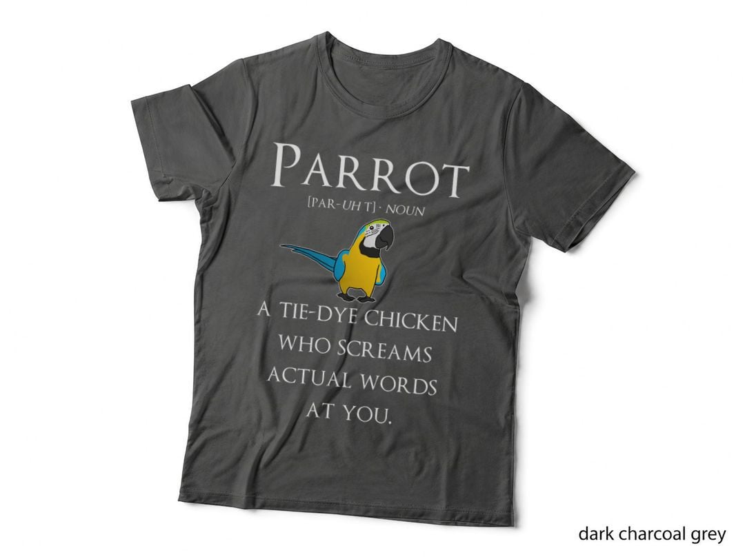 Funny Pet Parrot Definition Macaw T-Shirt