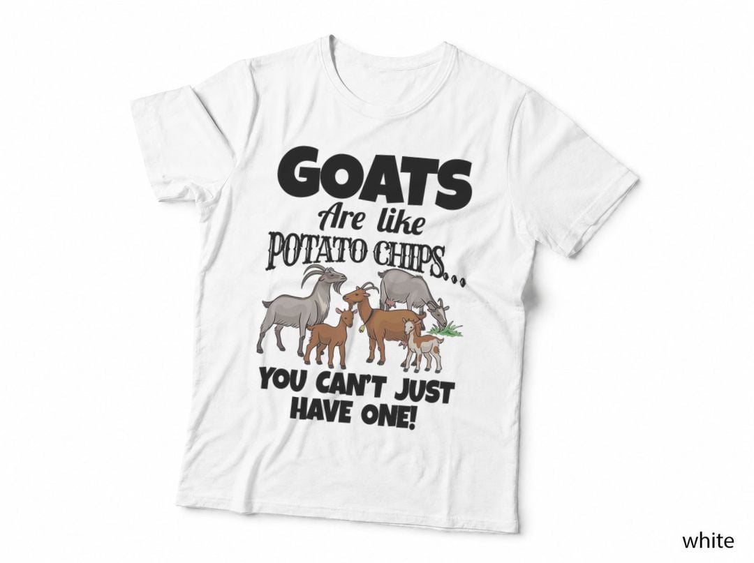 Goat Shirts for Goat Lovers Farm Apparel Meme Pun Funny Goat T-Shirt