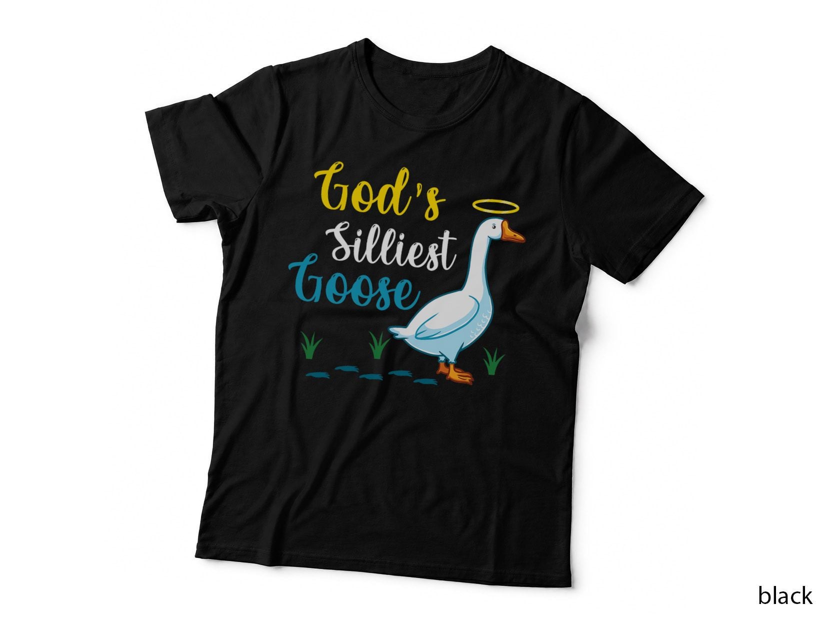 Gods Silliest Goose on the Loose Funny Goose Lover T-Shirt