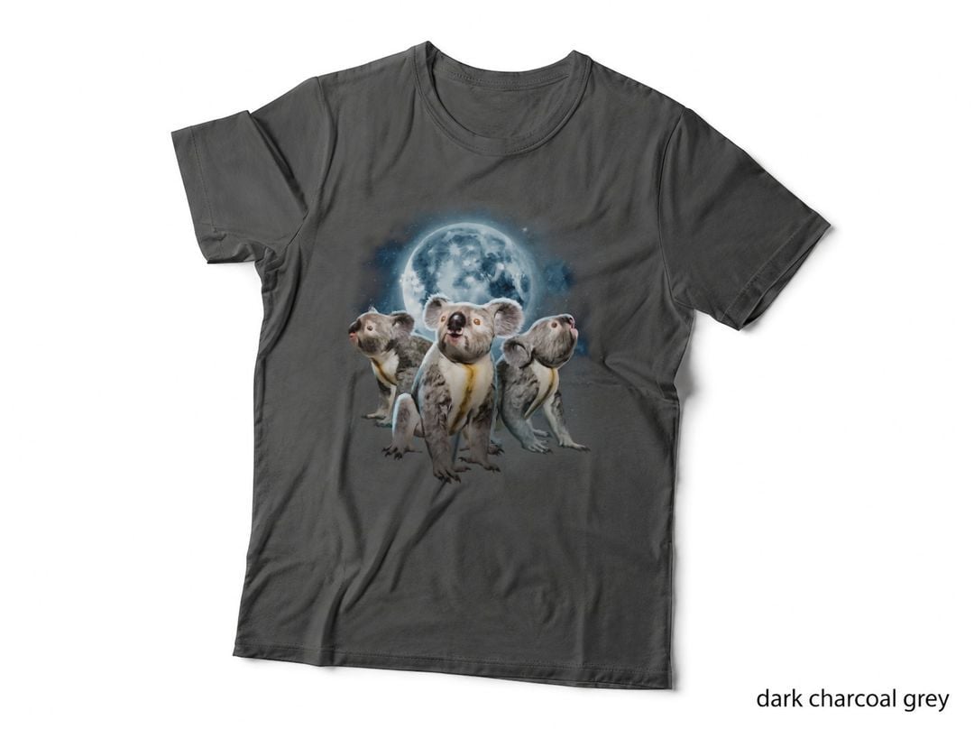 Koala Howling at the Moon Shirt - Funny Koala Shirt - Koala T-Shirt