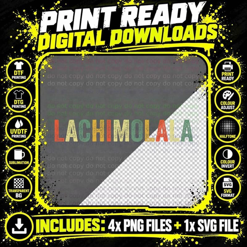 Lachimolala Funny Meme Kpop Kdrama Korean Pop Culture Png SVG Digital Bundle