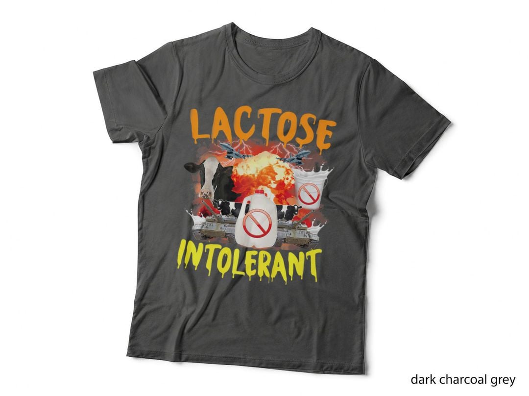 Lactose Intolerant Funny Sarcasm Oddly Specific Meme, Funny Meme T-Shirt