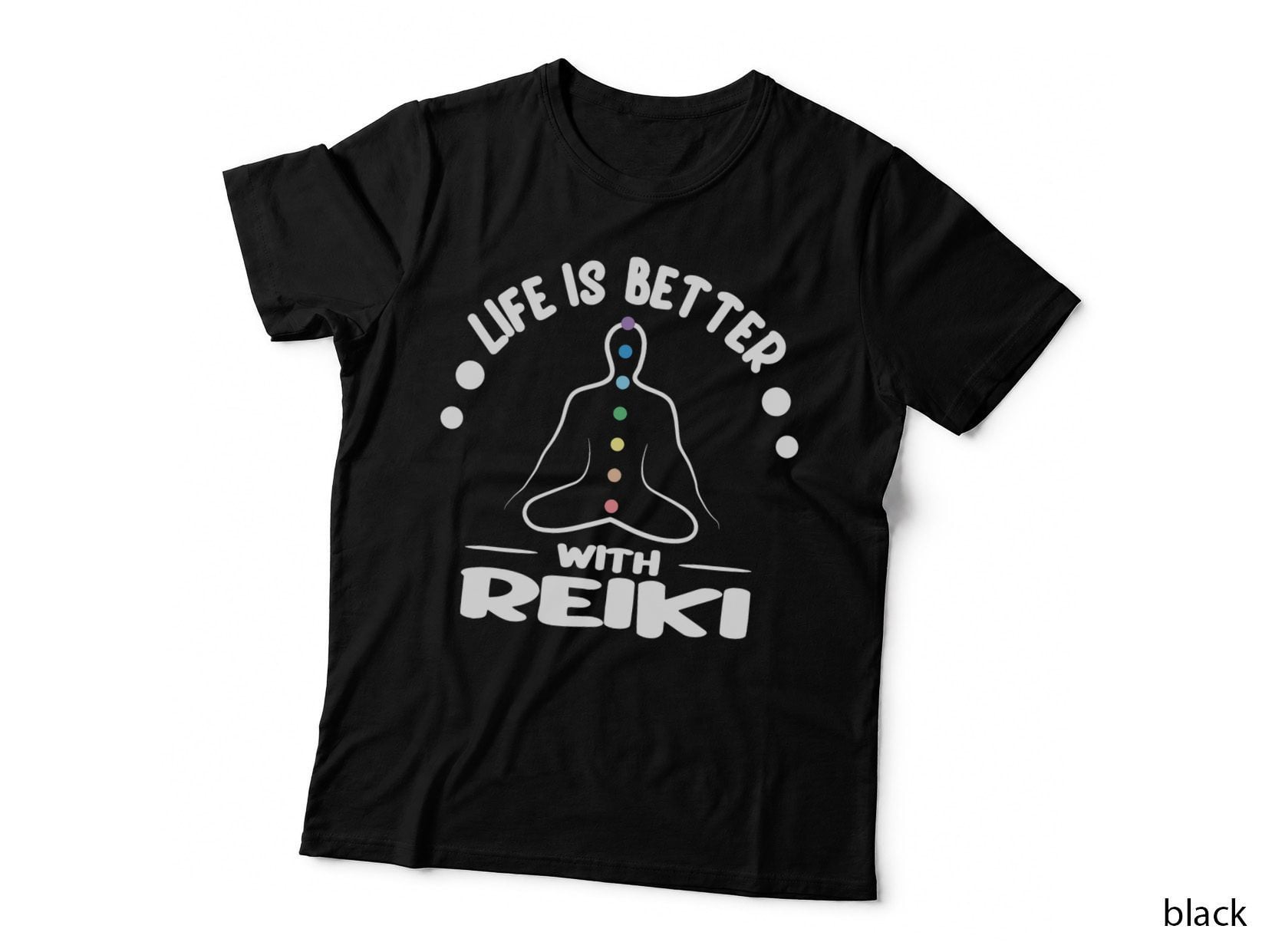 Life Is Better Reiki Therapist Funny Reiki Cute for Women T-Shirt