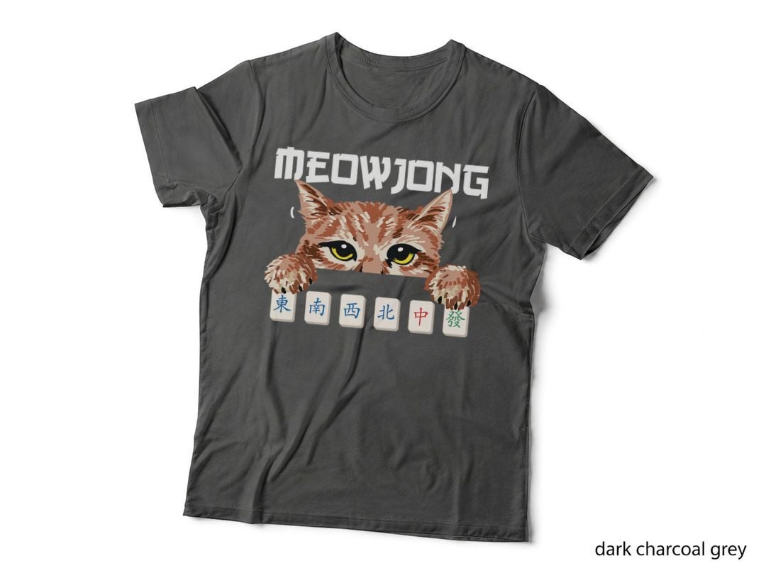 Mahjong Lover Chinese Natonal Funny Tile Game Player T-Shirt