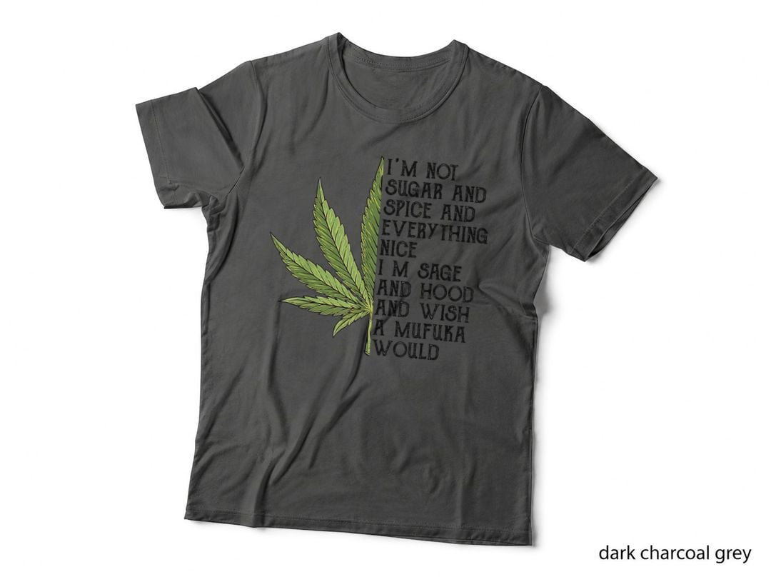 Marijuana Funny Weed Leaf Cannabis Stoner 420 T-Shirt