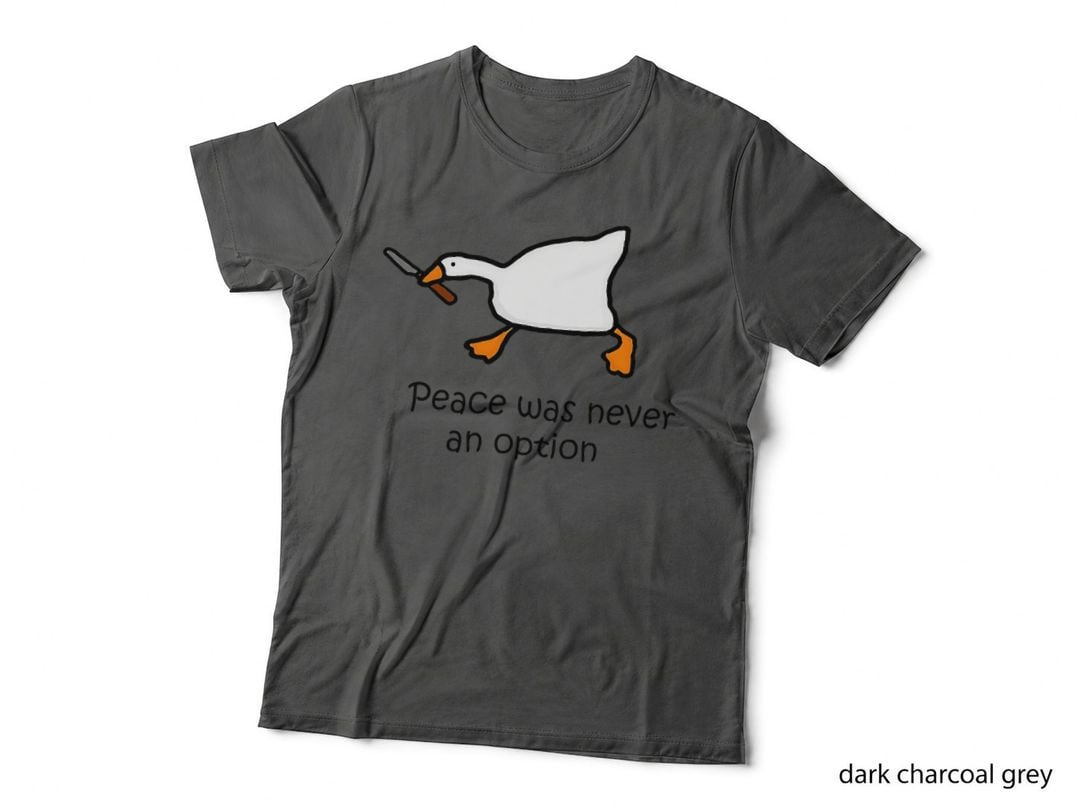 Murder Duck, Untitled Duck Game, Duck with Knife Meme T-Shirt