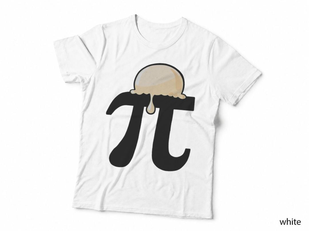 Pi a La Mode Tee Funny Pi Day (Pie) Pi a La Mode T-Shirt