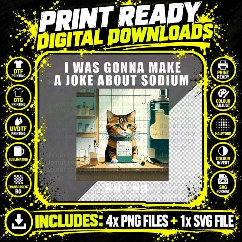 Science Joke Laboratory Joke Chemistry Jokes T-Shirt Png SVG Digital Bundle