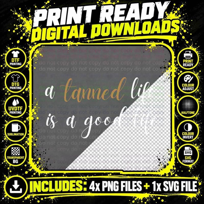 Spray Tan Technician Tanning Tech Funny Spray Tan Artist Png SVG Digital Bundle
