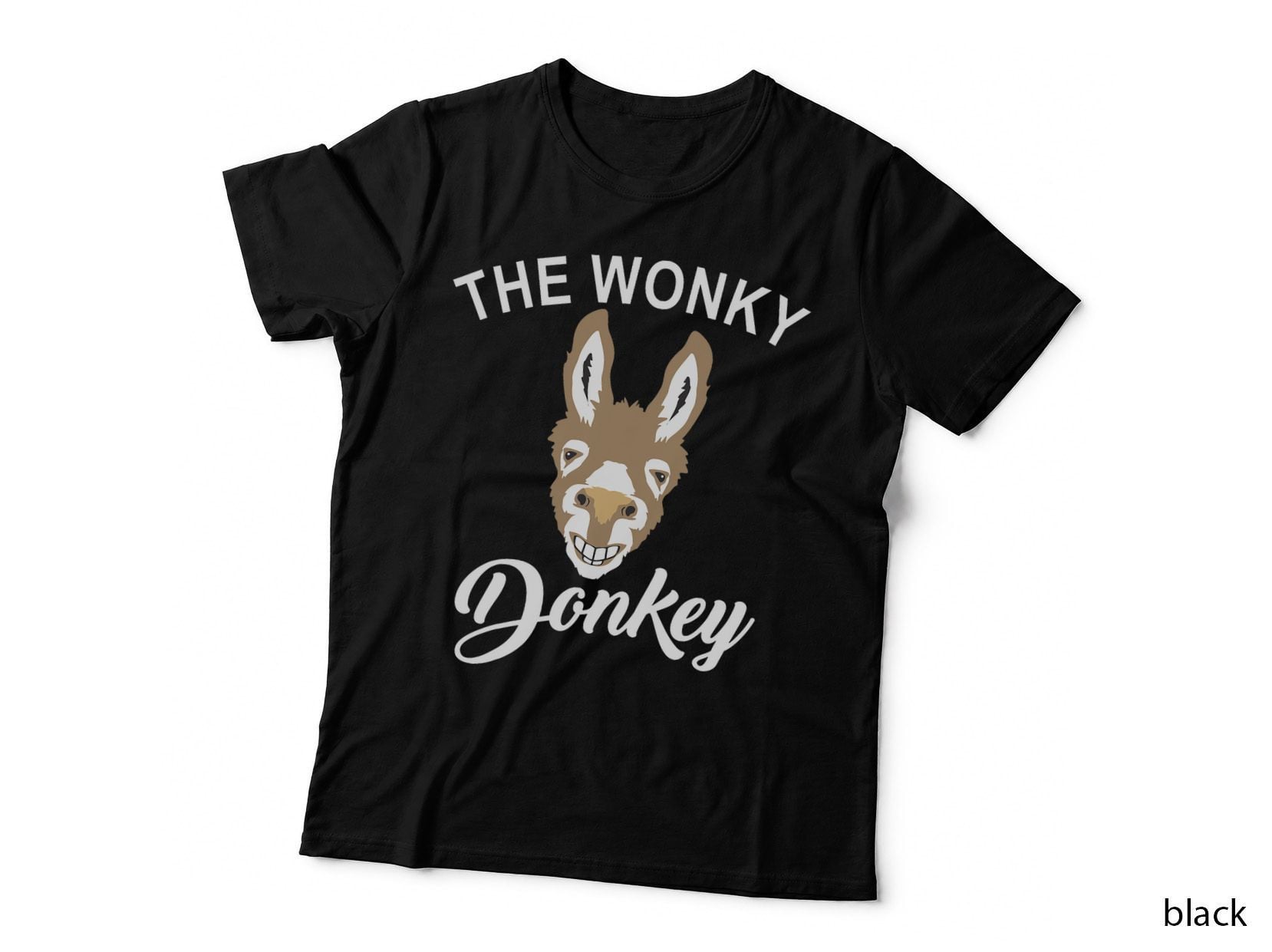 The Wonky Donkey Funny Donkey Lover Farm Animal T-Shirt