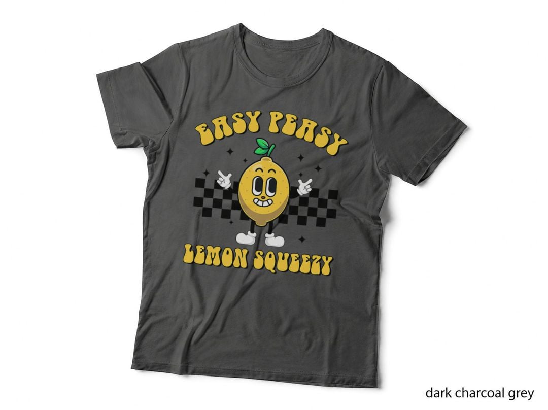 Easy Peasy Lemon Squeezy Funny Lemon Summer Lemonade T-Shirt