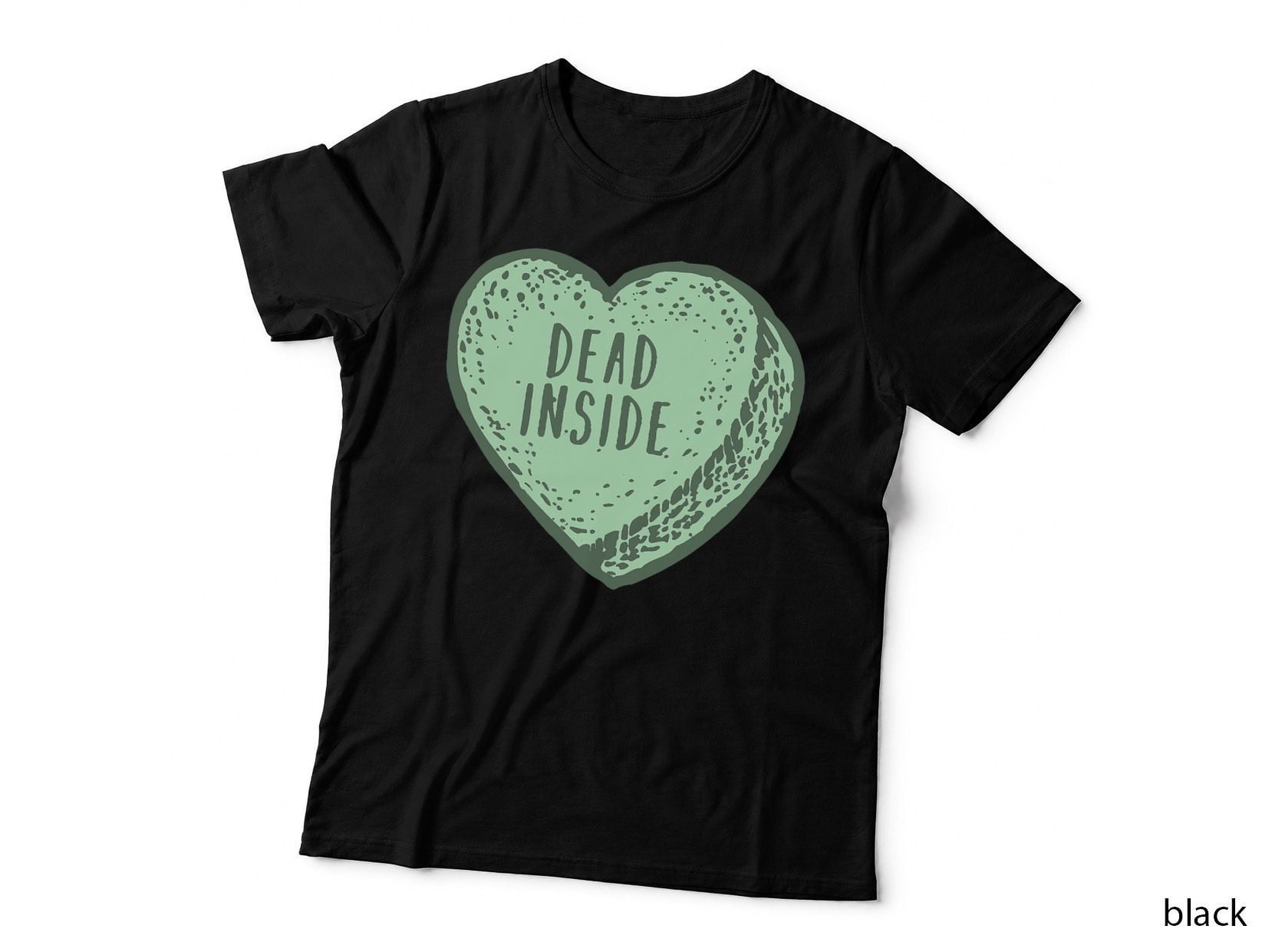 Funny Anti Valentines Day Gift Design with Candy Heart T-Shirt