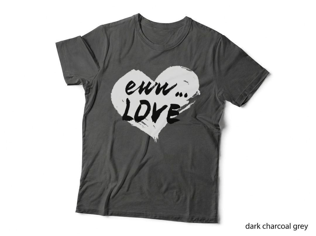 Funny Anti Valentines Day Heart Love for Single T-Shirt