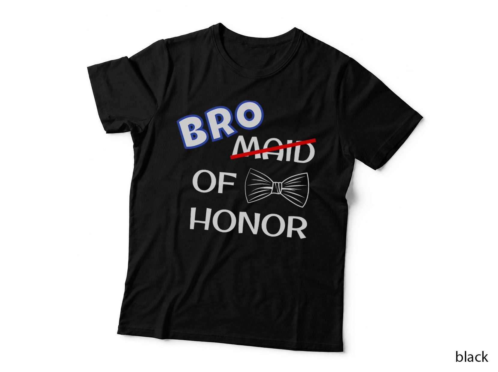 Funny Best Man Wedding Matching Bachelor Party Bro of Honor T-Shirt