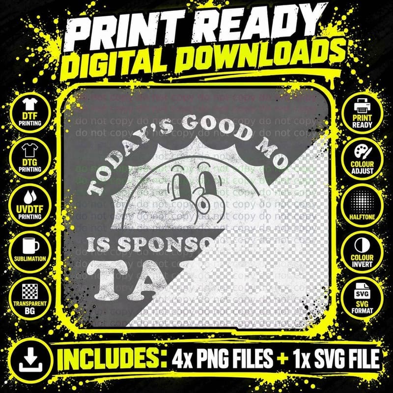 Funny Cute Retro Vintage Taxes or Tax Specialist T-Shirt Png SVG Digital Bundle