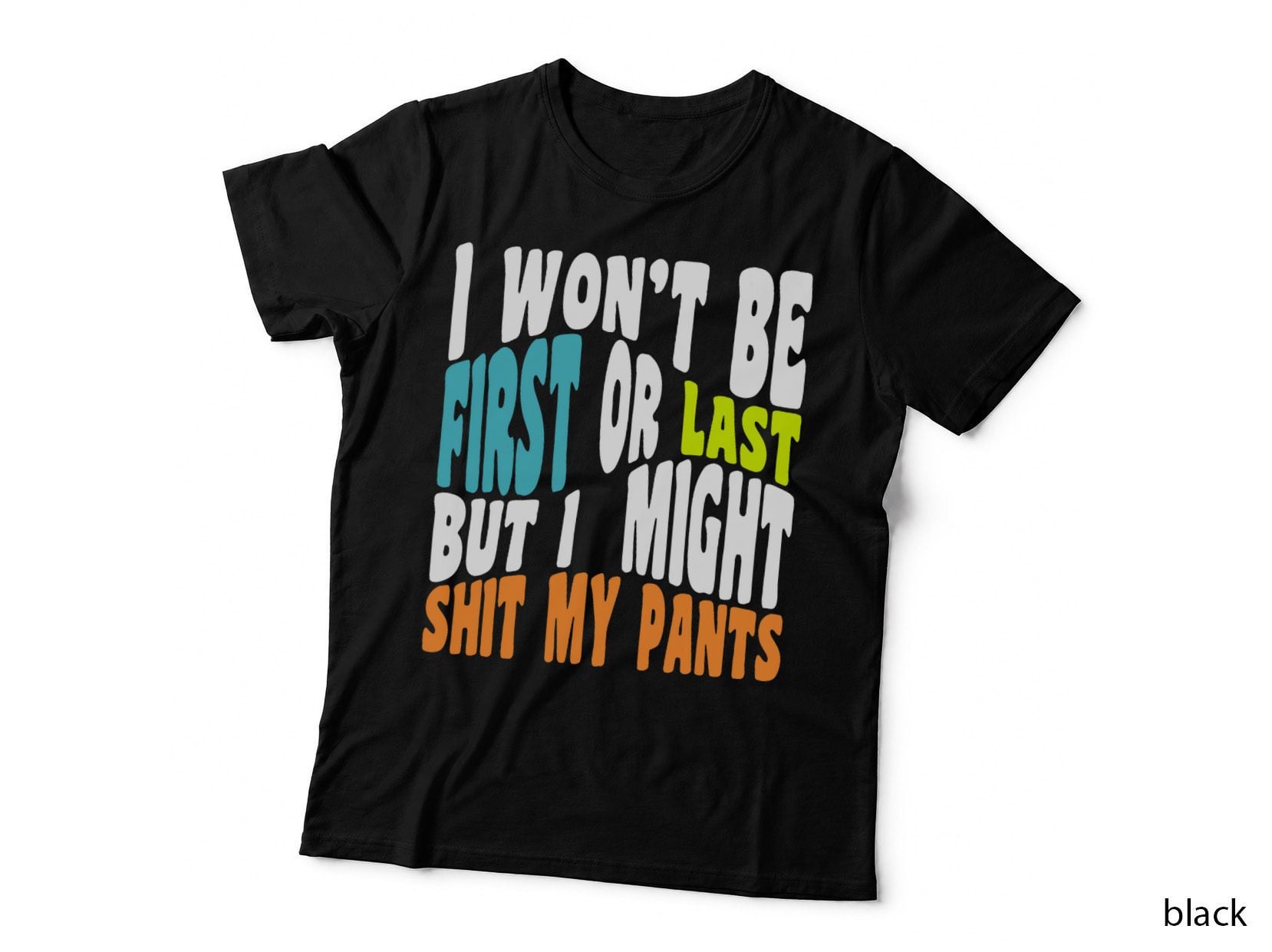 Funny Marathon Running Shit My Pants Half Marathon T-Shirt