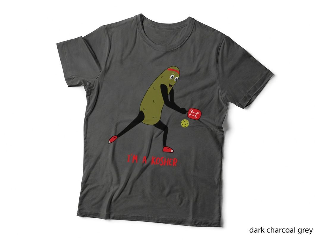 Funny Pickleball Player Pickle People Kosher Pickle T-Shirt