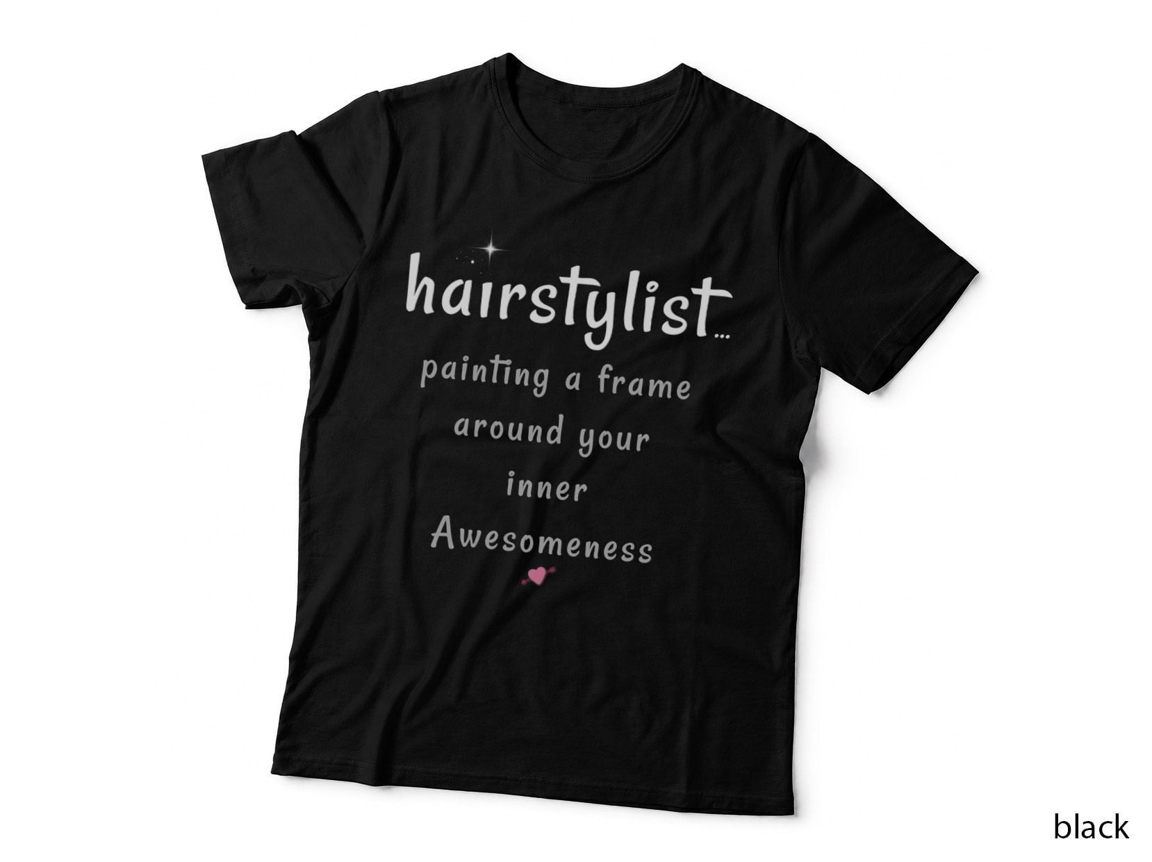 Hairstylist Painting Awesomeness Cute Graphic Funny Tops T-Shirt