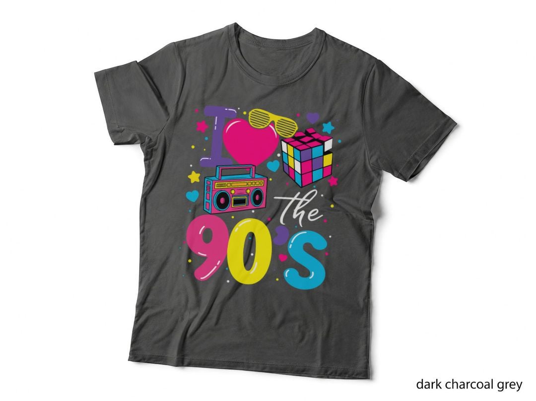 I Love the 90's Retro 90s Costume Party Funny Gift T-Shirt