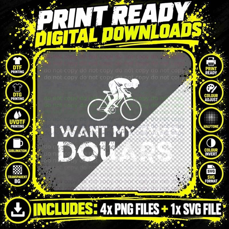 I Want My Two Dollars Funny Quote Vintage Graphic T-Shirt Png SVG Digital Bundle