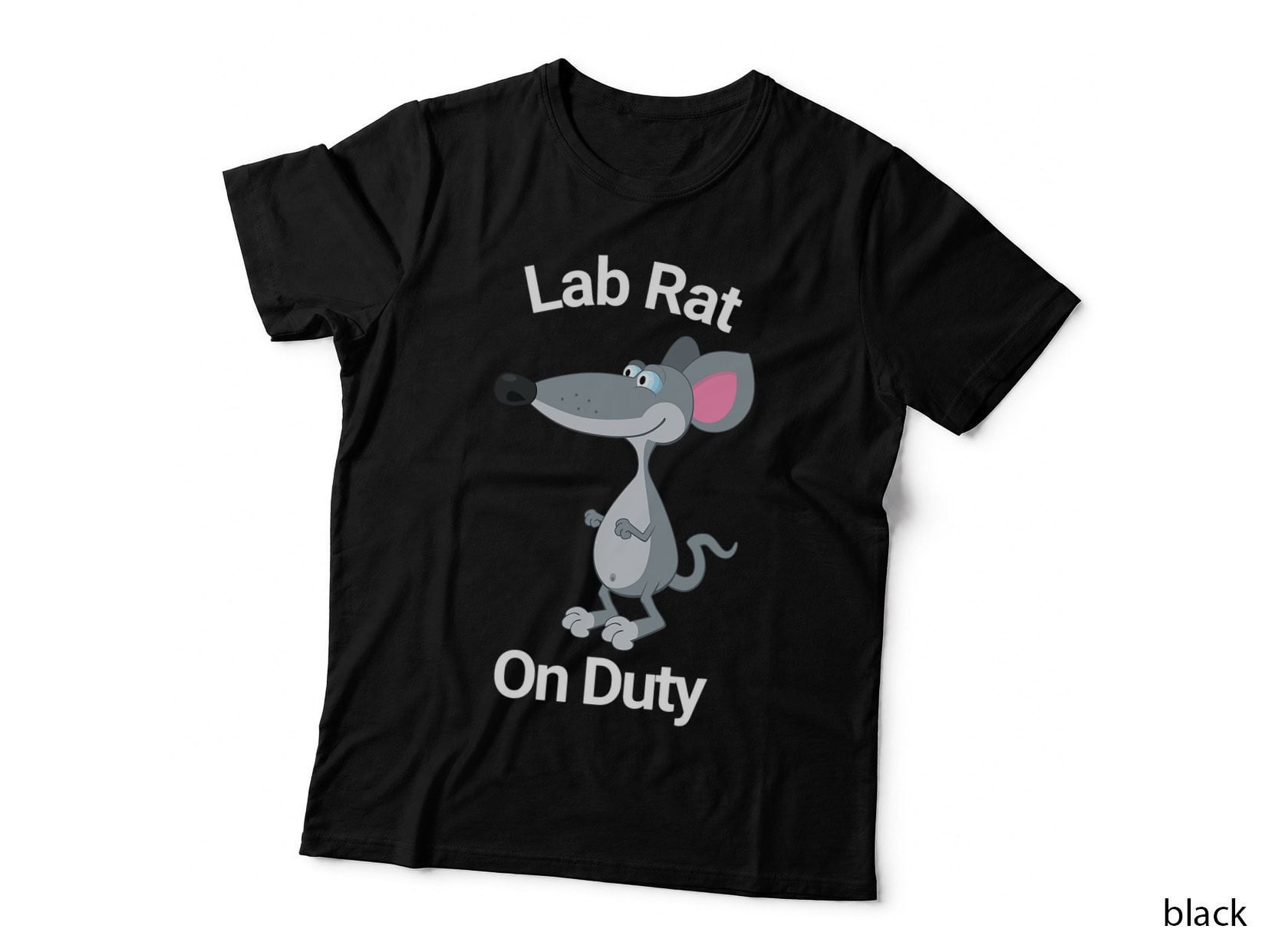 Lab Rat on Duty Funny Lab Tech T Shirt