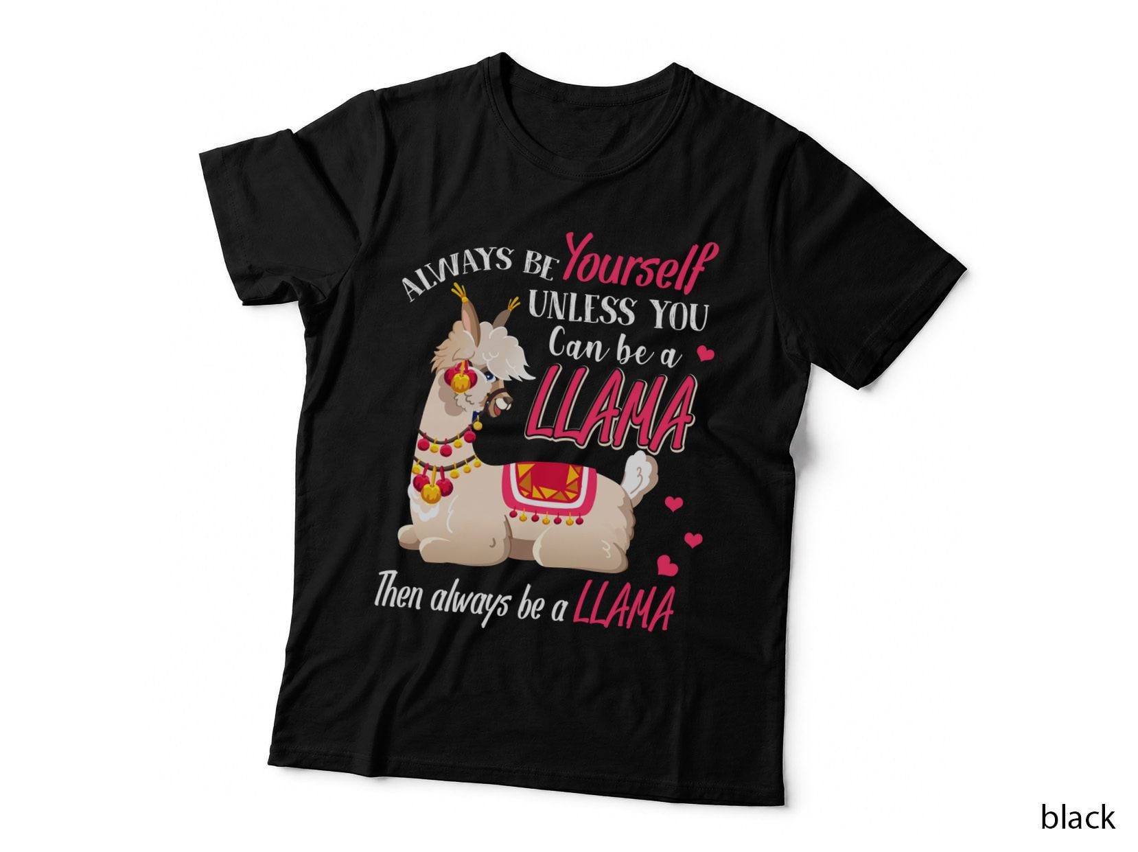 Llama T-Shirt, Funny Animal Pun, Pet Lover Apparel