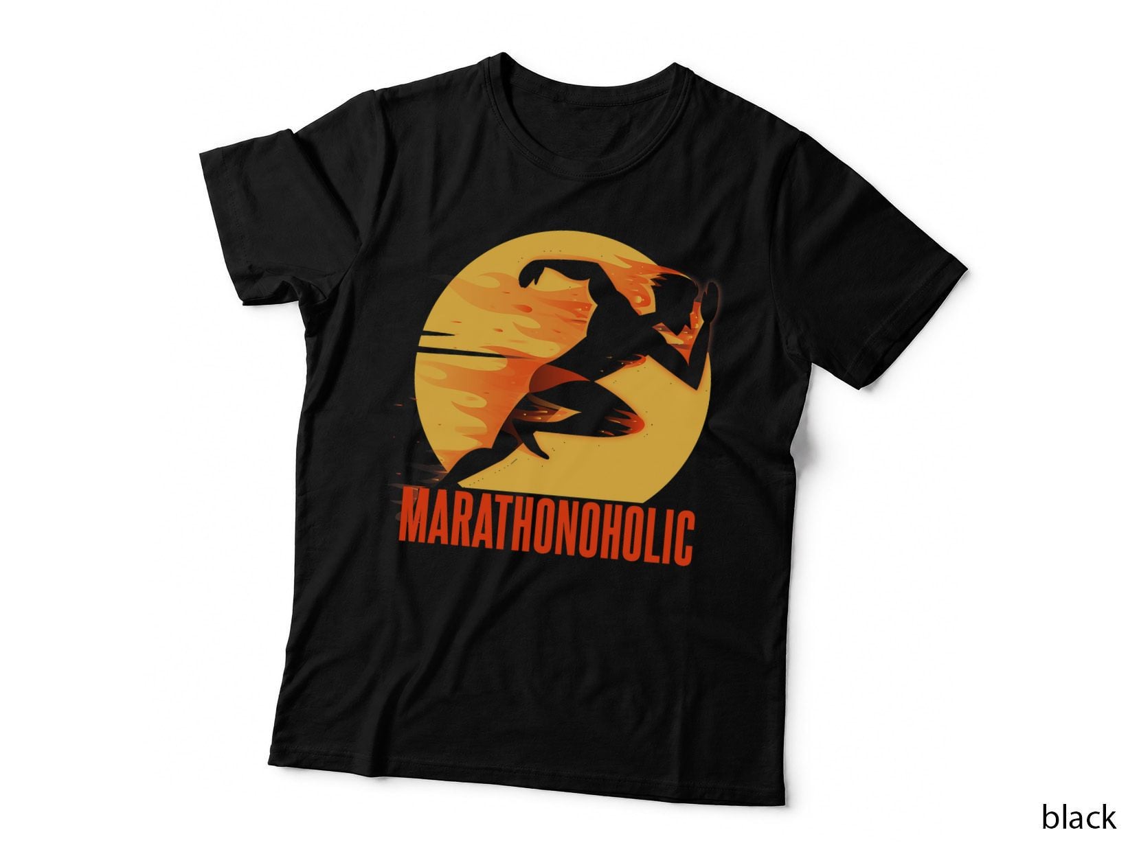 Marathon Shirt Funny Marathonoholic Runner Sport Running T-Shirt