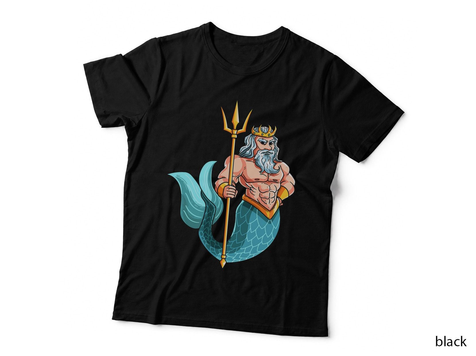 Mermaid Security Shirt Funny Merman Swimming Gift Tee