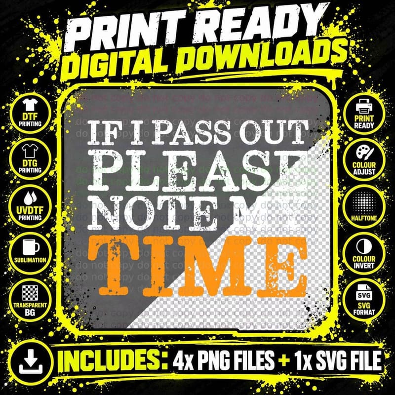Note My Time Design Print Funny Rower Meme Quote Graphic Png SVG Digital Bundle