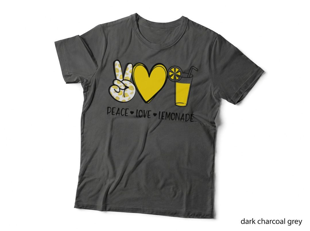 Peace Love Lemonade Funny Lemon T-Shirt