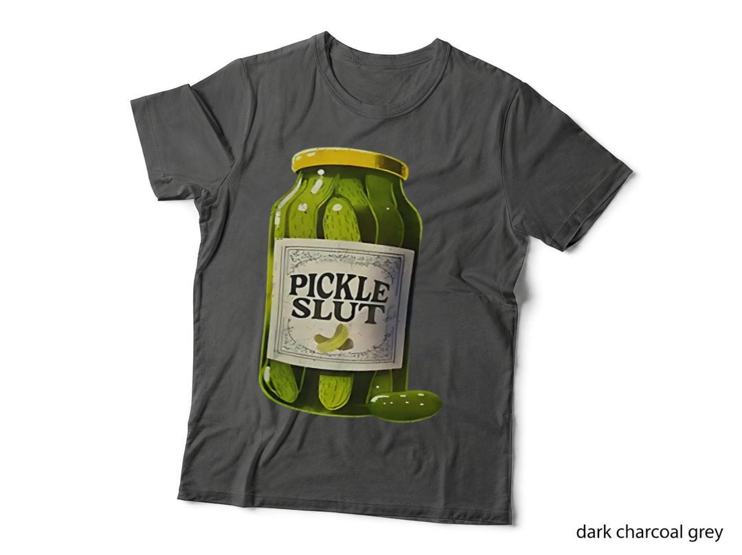 Pickle Slut Funny Vintage Canned Pickles, Funny, Vintage T-Shirt