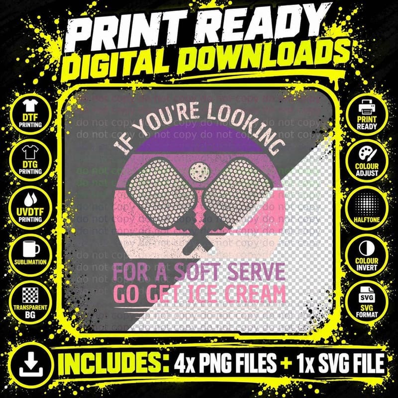 Pickleball Player Pickle Ball Lovers Women Funny Png SVG Digital Bundle
