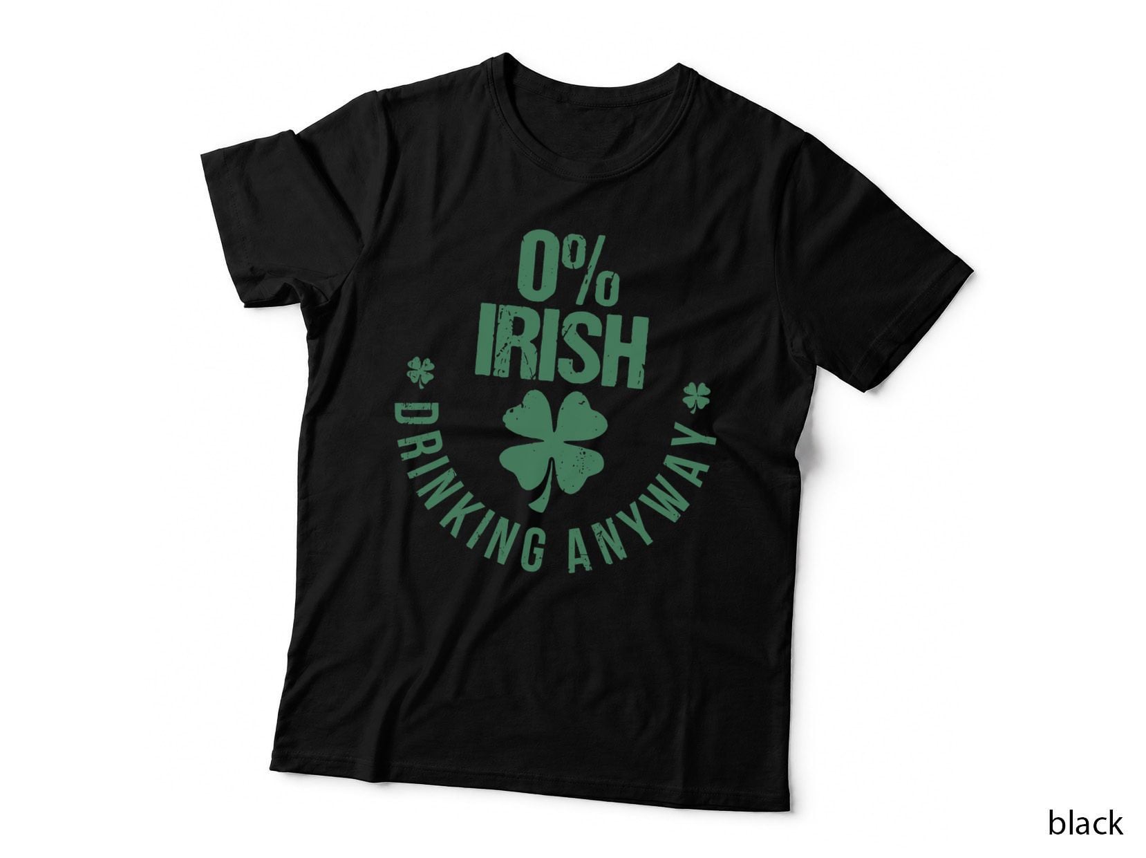 St Patricks Day Funny Irish Pub Shamrock Quote T-Shirt