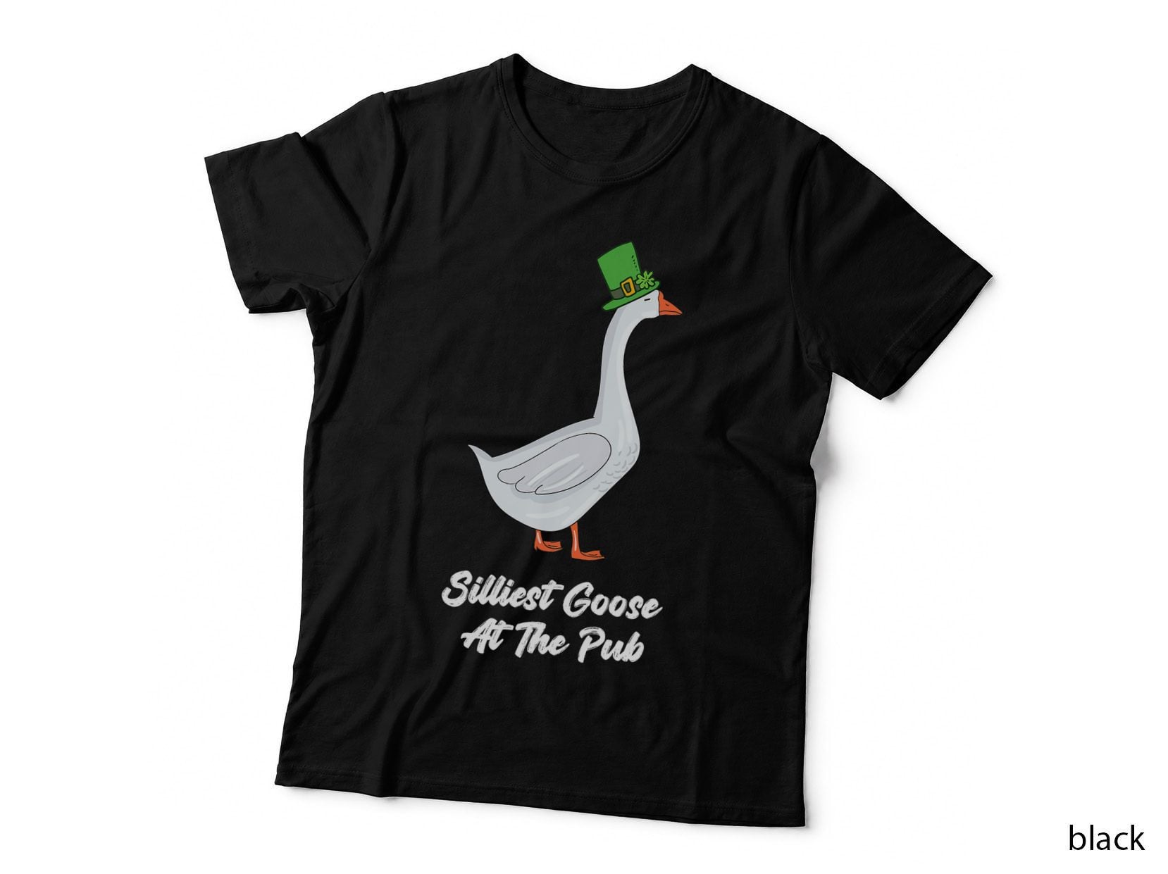 St Patricks Day Silliest Goose at the Pub Men Women Funny T-Shirt