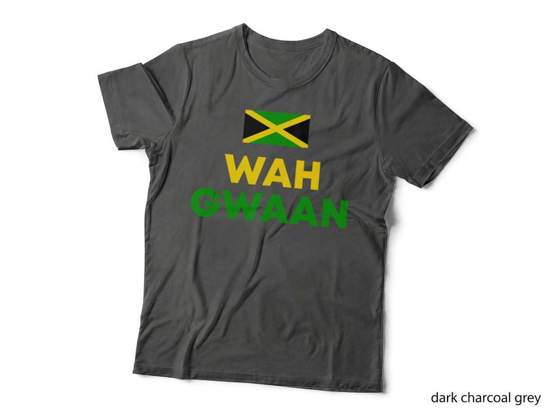 Wah Gwaan Jamaica Funny Jamaican Caribbean Vacation, Funny T-Shirt