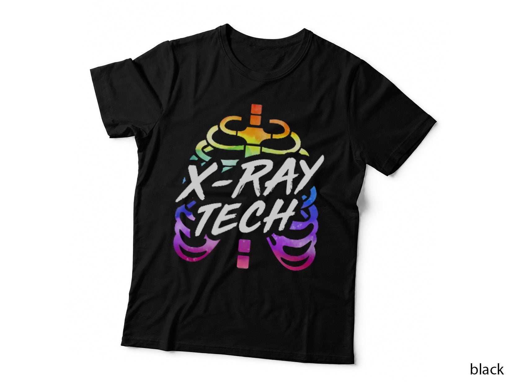 X-Ray Tech Ribs Heart Love - Funny Radiographer Rad Tech T-Shirt