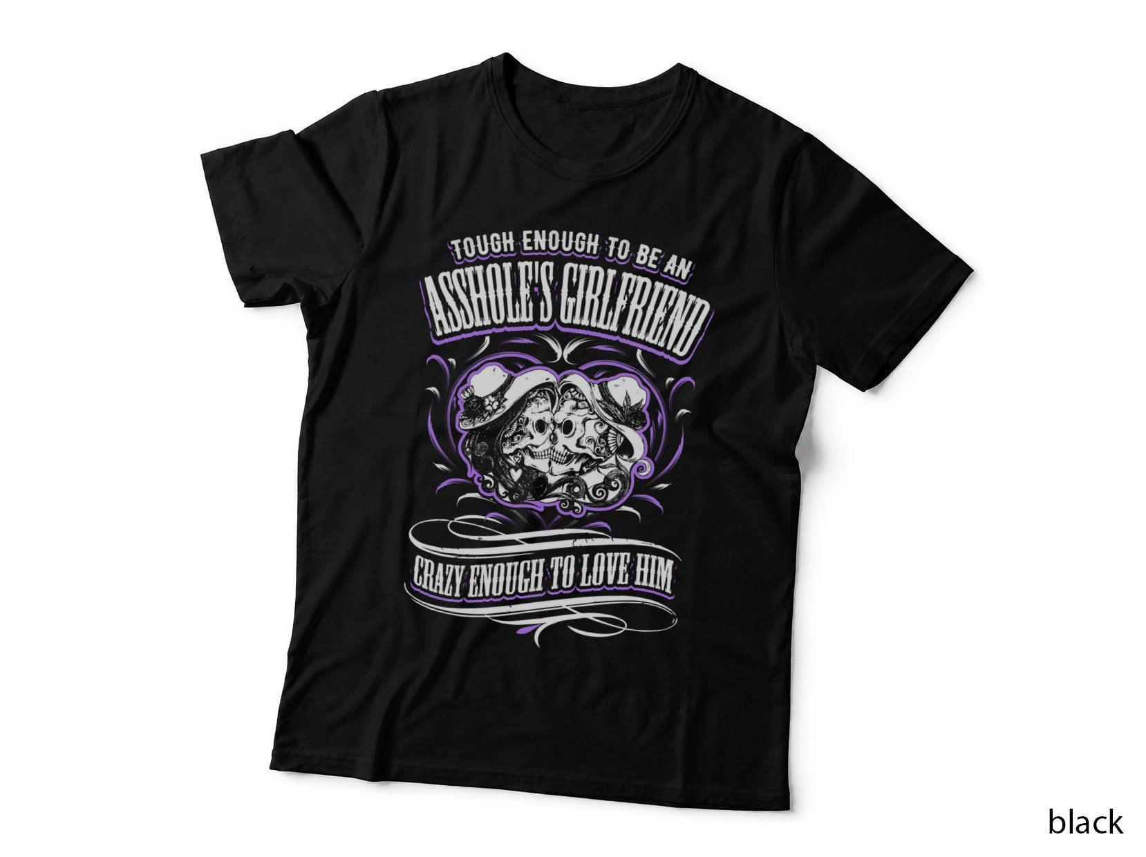 Asshole's Girlfriend T-Shirt, Funny Sarcasm, Sarcastic Humor