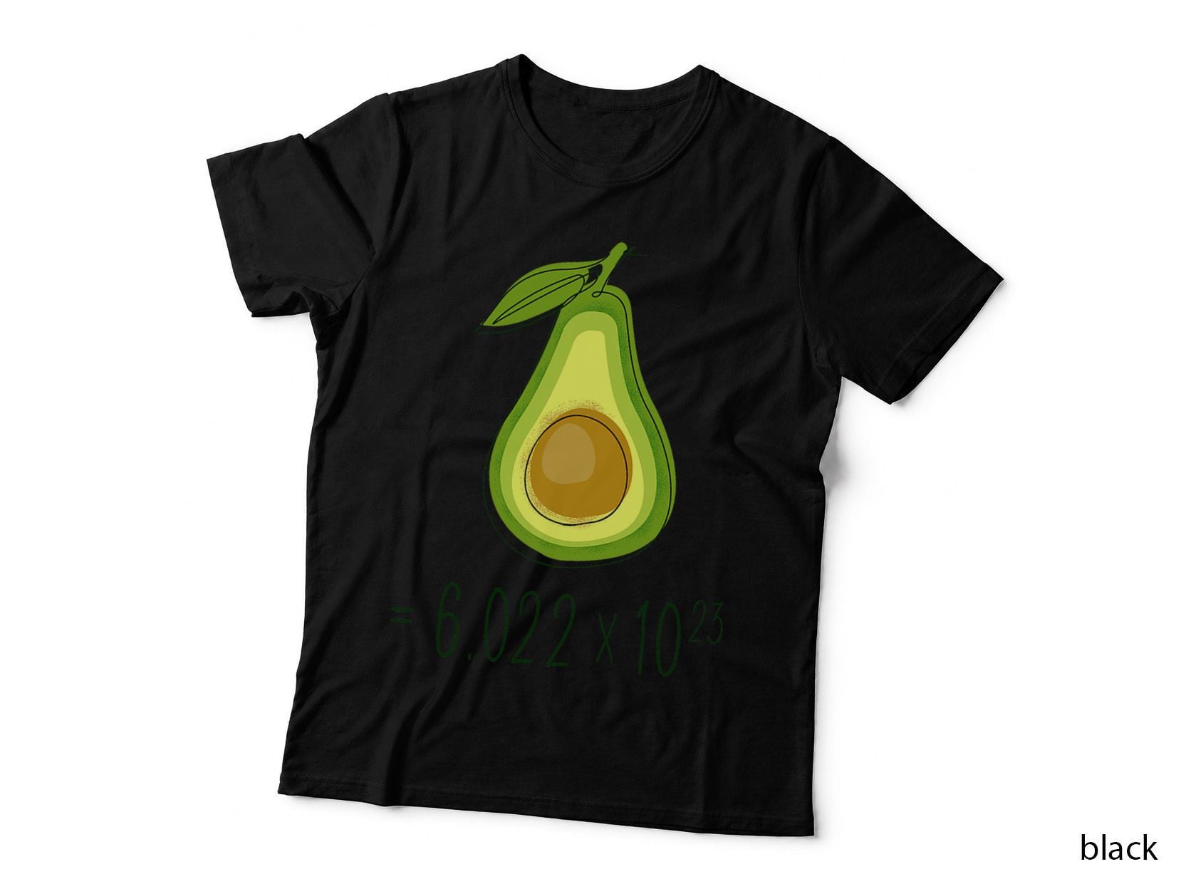 Avocado Chemistry Nerd T-Shirt, Science Humor Print, Funny Science Gift