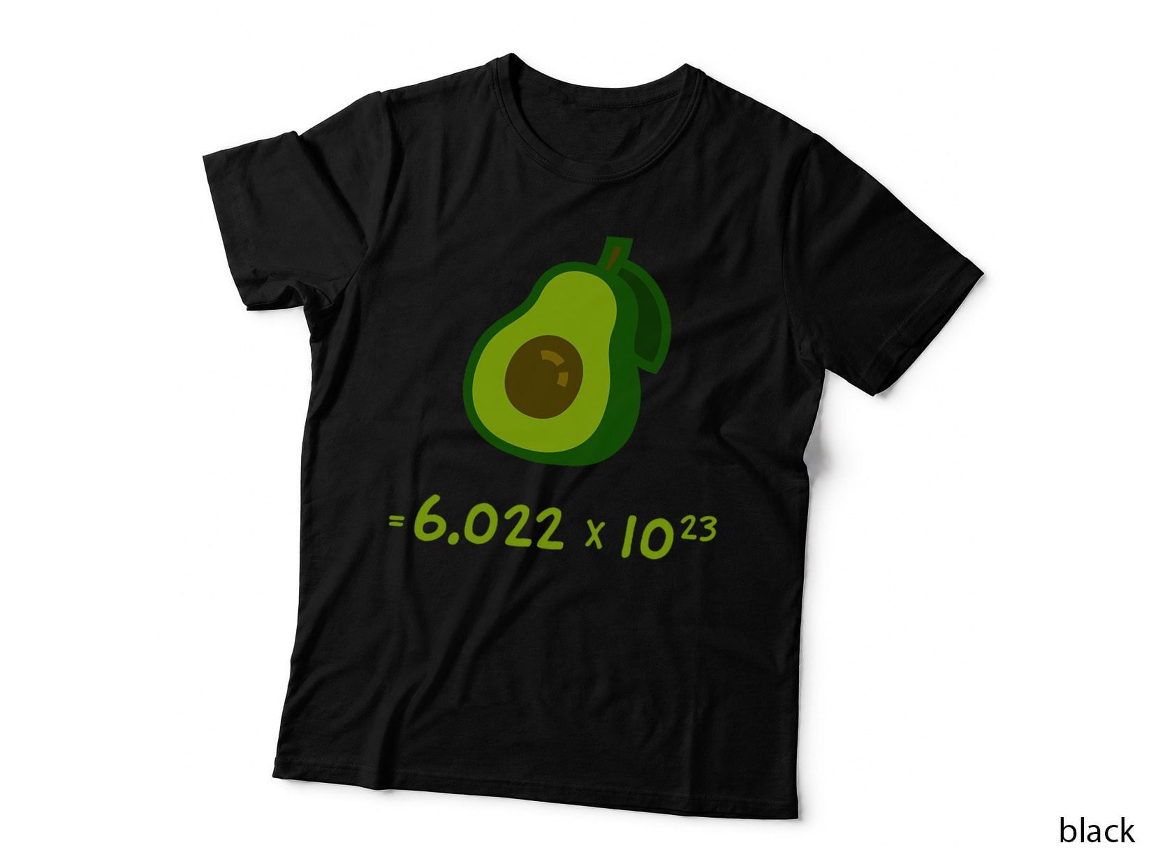 Avocado Chemistry Pun T-Shirt, Funny Math Nerd Gift, Science Humor Tee