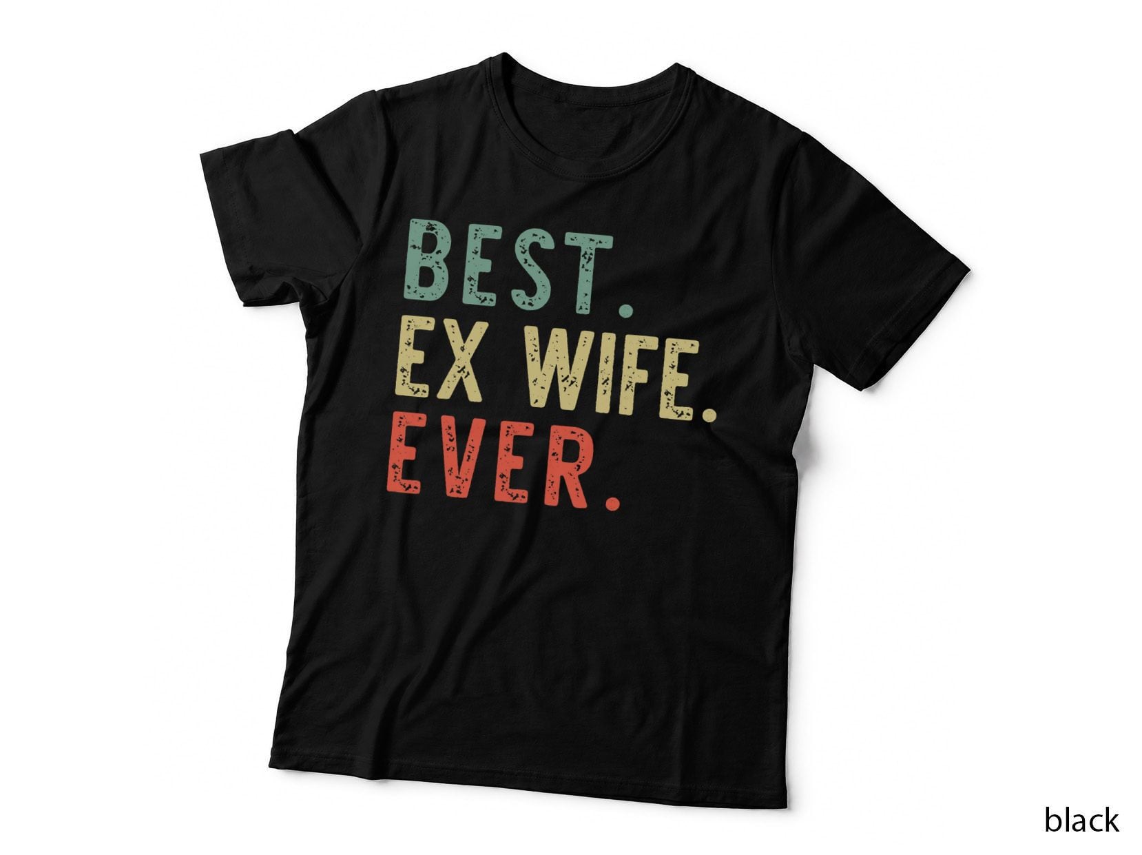 Best Ex Wife Ever Family Funny Retro Vintage T-Shirt