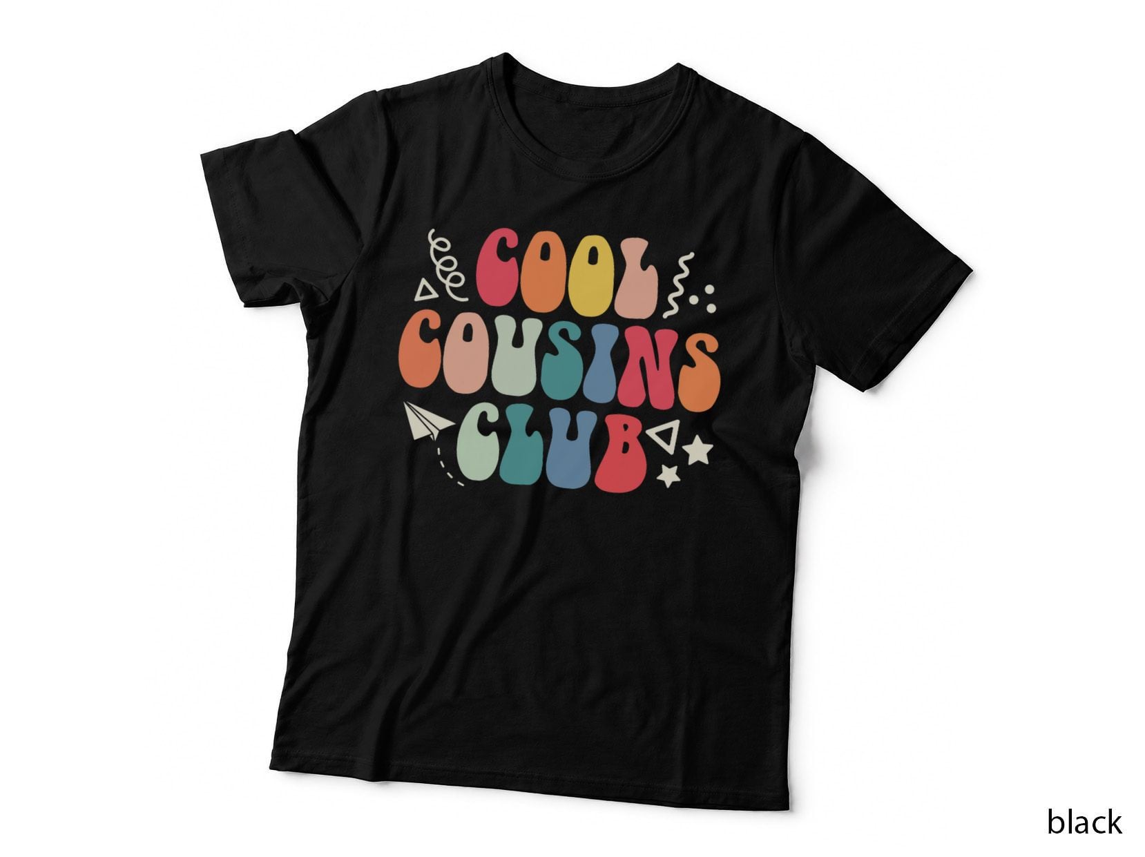Cool Cousin Club T-Shirt, Funny Family Vacation, Cousin Squad Crew