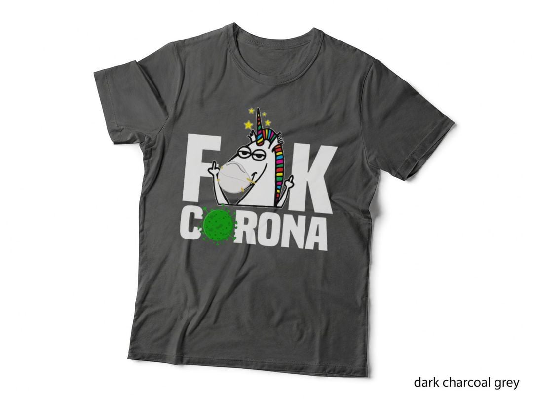 Corona Unicorn T-Shirt, Funny Sarcasm, Pet Lover Apparel