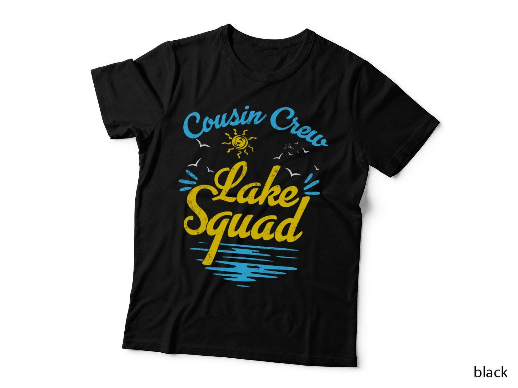 Cousin Crew Lake Squad T-Shirt, Funny Family Vacation, Summer Vibes