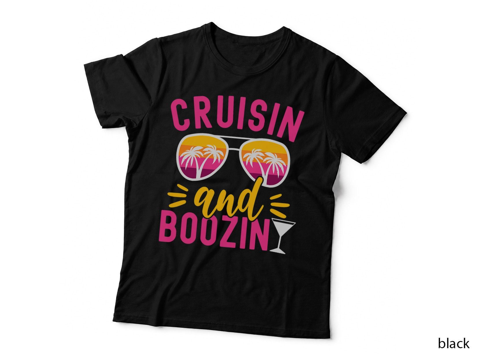 Cruise and Booze Girls Cruise Funny Cruise, Summer Vibes, Funny T-Shirt