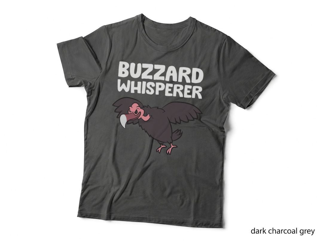 Funny Buzzard Whisperer Turkey Vulture T-Shirt, Humorous Animal Design