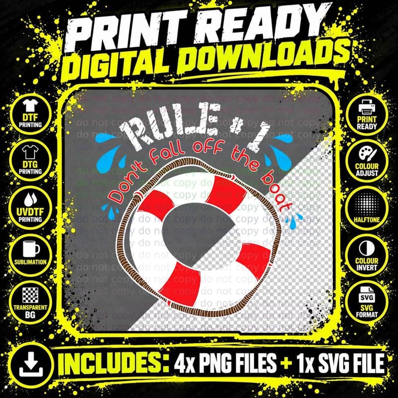 Funny Cruise Boat Safety T-Shirt, Holiday Cruise Humor Png SVG Digital Bundle