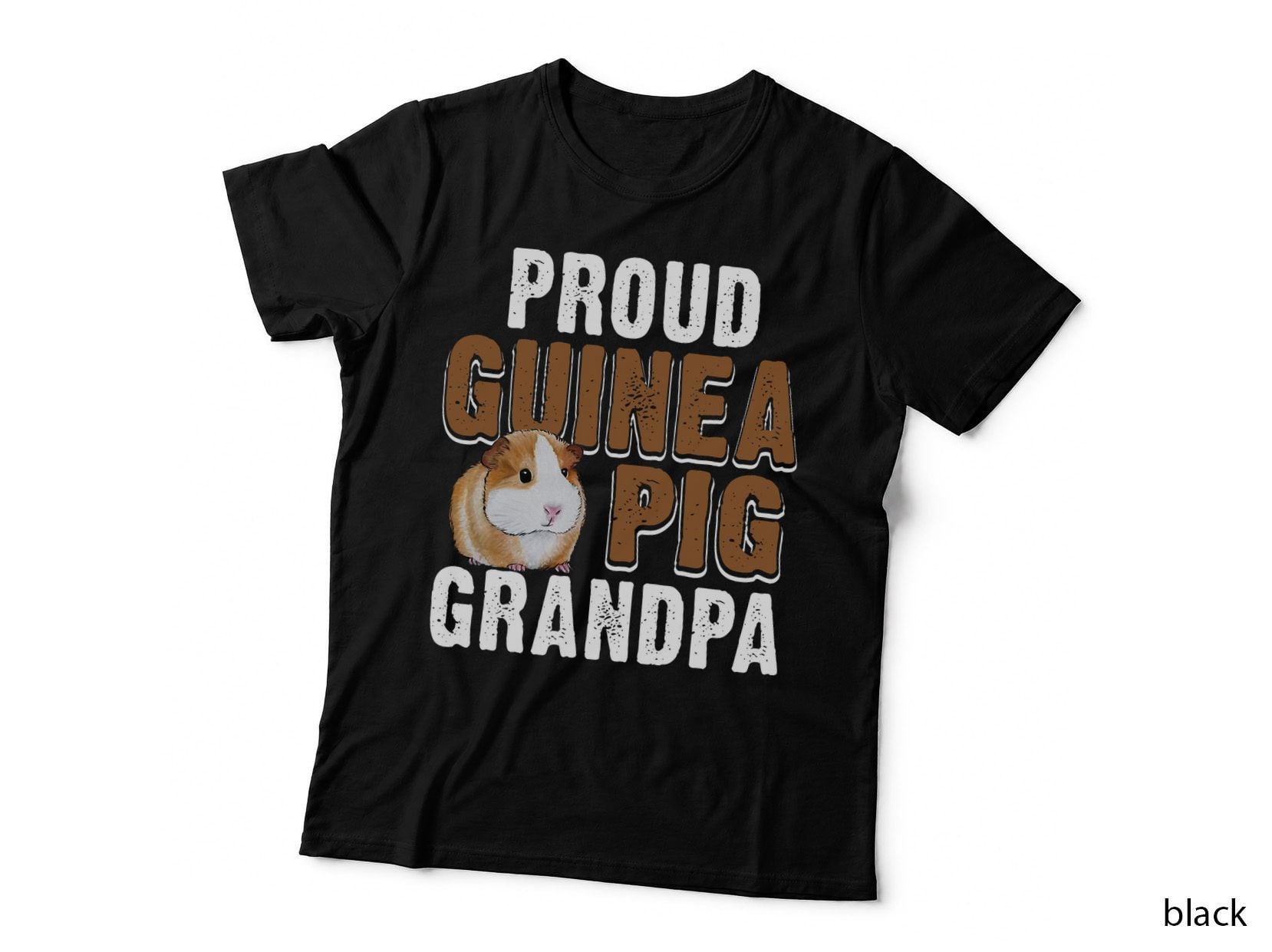 Funny Guinea Pig Gift Proud Guinea Pig Grandpa T-Shirt