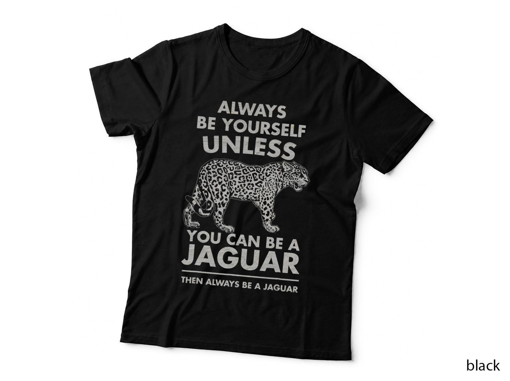 Funny Jaguar T-Shirt, Cool Trendy Print Tee, Animal Lover Apparel