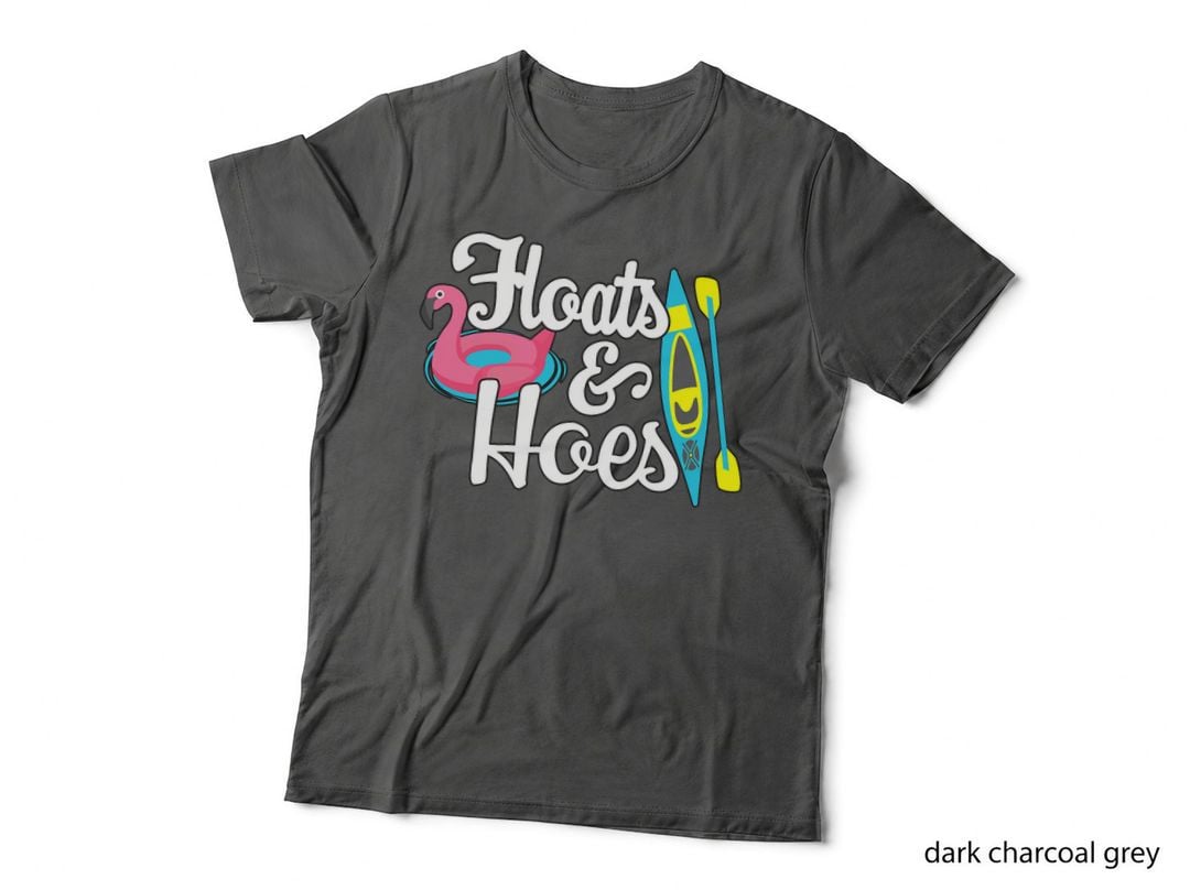 Hoots & Hoes Funny Lake Boating T-Shirt, Summer Vibes, Boating Humor